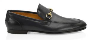 GUCCI Jordaan Leather Loafer - $920